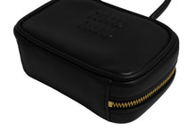 Load image into Gallery viewer, 極美品 MIU MIU ミュウミュウ ボー レザー マイクロバッグ ハンドバッグ 5NR036 カーフ ブラック ゴールド金具 中古 4b002342