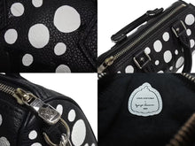 画像をギャラリービューアに読み込む, 新品同様 LOUIS VUITTON ルイヴィトン ナノ スピーディ 草間彌生 2WAYハンドバッグ M81910 モノグラムアンプラントレザー 中古 4b002344