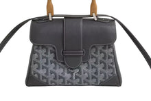 Load image into Gallery viewer, 極美品 GOYARD ゴヤール サイゴン ミニ ソフトバッグ 2WAY ハンドバッグ SAIGONMINTY08CL08P グレー シルバー金具 中古 4b002345