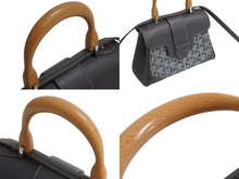 Load image into Gallery viewer, 極美品 GOYARD ゴヤール サイゴン ミニ ソフトバッグ 2WAY ハンドバッグ SAIGONMINTY08CL08P グレー シルバー金具 中古 4b002345