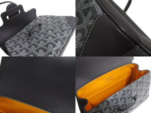 Load image into Gallery viewer, 極美品 GOYARD ゴヤール サイゴン ミニ ソフトバッグ 2WAY ハンドバッグ SAIGONMINTY08CL08P グレー シルバー金具 中古 4b002345