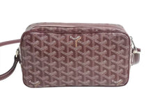 画像をギャラリービューアに読み込む, 極美品 GOYARD ゴヤール カップヴェールPM ショルダーバッグ ボルドー PVC レザー シルバー金具 中古 4b002347