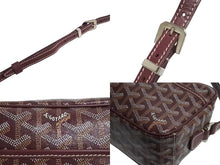 画像をギャラリービューアに読み込む, 極美品 GOYARD ゴヤール カップヴェールPM ショルダーバッグ ボルドー PVC レザー シルバー金具 中古 4b002347