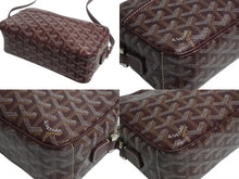 画像をギャラリービューアに読み込む, 極美品 GOYARD ゴヤール カップヴェールPM ショルダーバッグ ボルドー PVC レザー シルバー金具 中古 4b002347