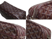 画像をギャラリービューアに読み込む, 極美品 GOYARD ゴヤール カップヴェールPM ショルダーバッグ ボルドー PVC レザー シルバー金具 中古 4b002347