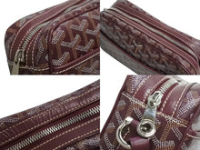 画像をギャラリービューアに読み込む, 極美品 GOYARD ゴヤール カップヴェールPM ショルダーバッグ ボルドー PVC レザー シルバー金具 中古 4b002347