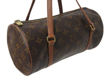 Load image into Gallery viewer, LOUIS VUITTON ルイヴィトン パピヨン26 ハンドバッグ M51386 モノグラム PVC レザー ブラウン ゴールド金具 美品 中古 4b002348