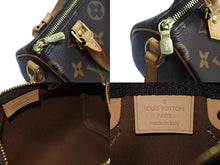 画像をギャラリービューアに読み込む, 極美品 LOUIS VUITTON ルイヴィトン ナノスピーディ 2WAY ショルダーバッグ M61252 モノグラム 中古 4b002352