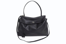 画像をギャラリービューアに読み込む, BALENCIAGA バレンシアガ ロデオ ラージ レザー 2WAY ショルダーバッグ 789744 ブラック シルバー金具 美品 中古 4b002353