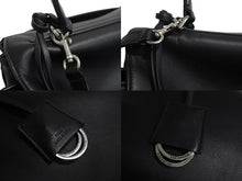 画像をギャラリービューアに読み込む, BALENCIAGA バレンシアガ ロデオ ラージ レザー 2WAY ショルダーバッグ 789744 ブラック シルバー金具 美品 中古 4b002353