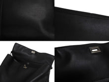 画像をギャラリービューアに読み込む, BALENCIAGA バレンシアガ ロデオ ラージ レザー 2WAY ショルダーバッグ 789744 ブラック シルバー金具 美品 中古 4b002353