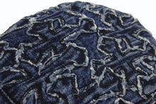画像をギャラリービューアに読み込む, 極美品 CHROME HEARTS クロムハーツ ダガー クロスパッチ デニム バケットハット U-CHUM-FBRC 帽子 インディゴ サイズS 中古 4b002357