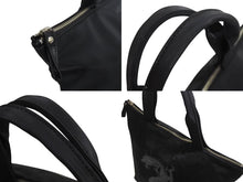 画像をギャラリービューアに読み込む, Jean Paul Gaultier ジャンポールゴルチェ ハンドバッグ ドラゴン タトゥー ブラック グレー ナイロン シルバー金具 龍 良品 中古 4b002366