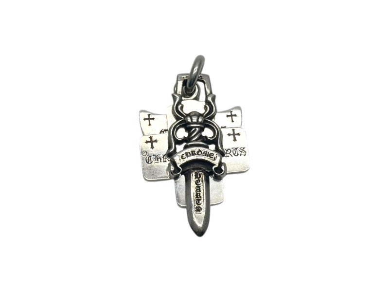 CHROME HEARTS クロムハーツ 3 TRINKETS スリートリンケッツ ペンダント チャーム 重量約24.0g .925刻印 シルバー925 美品 中古 4b002371