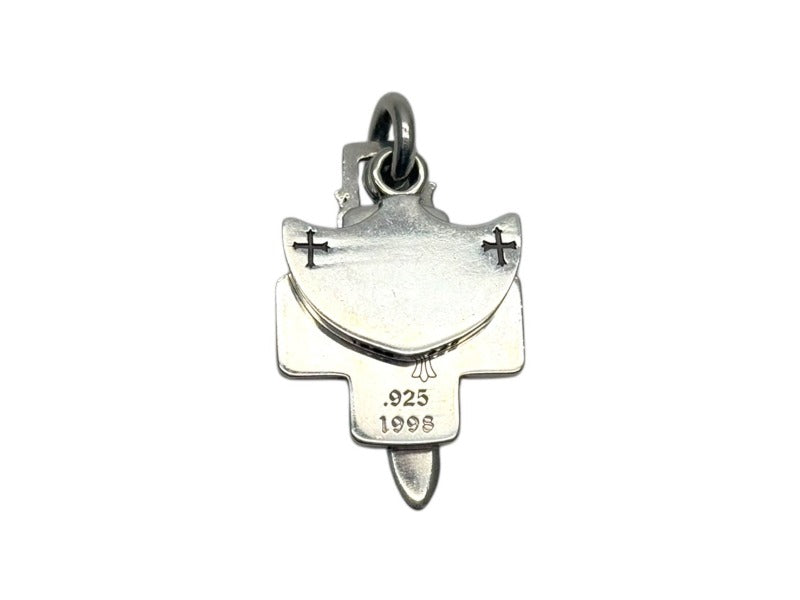 CHROME HEARTS クロムハーツ 3 TRINKETS スリートリンケッツ ペンダント チャーム 重量約24.0g .925刻印 シルバー925 美品 中古 4b002371