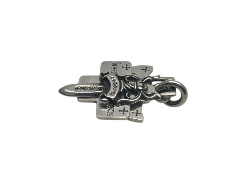 CHROME HEARTS 3 TRINKETS Pendant Charm Weight approx. 24.0g .925 Stamped Silver 925 Good Condition Used 4b002371