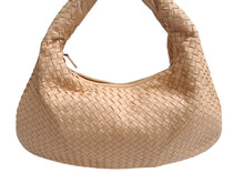 Load image into Gallery viewer, BOTTEGAVENETA ボッテガヴェネタ イントレチャート ホーボー ワンショルダーバッグ 189227 レザー ピンク 鞄 肩掛け 美品 中古 4b002373