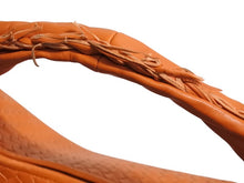 Load image into Gallery viewer, BOTTEGA VENETA ボッテガヴェネタ イントレチャート ホーボー ワンショルダーバッグ 115654 レザー オレンジ 良品 中古 4b002379