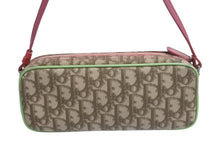 Load image into Gallery viewer, 極美品 Christian Dior クリスチャンディオール ガリアーノ期 トロッター ポーチ ハンドバッグ 05-MA-0044 ラスタカラー 中古 4b002380