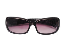 画像をギャラリービューアに読み込む, 極美品 FENDI フェンディ サングラス アイウェア ロゴ クリア イタリア製 プラスチック ブラウン パープル 中古 4b002385