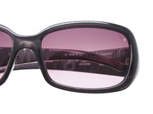 画像をギャラリービューアに読み込む, 極美品 FENDI フェンディ サングラス アイウェア ロゴ クリア イタリア製 プラスチック ブラウン パープル 中古 4b002385