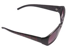 画像をギャラリービューアに読み込む, 極美品 FENDI フェンディ サングラス アイウェア ロゴ クリア イタリア製 プラスチック ブラウン パープル 中古 4b002385