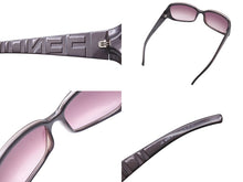 画像をギャラリービューアに読み込む, 極美品 FENDI フェンディ サングラス アイウェア ロゴ クリア イタリア製 プラスチック ブラウン パープル 中古 4b002385