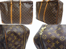 画像をギャラリービューアに読み込む, LOUIS VUITTON ルイヴィトン ボストンバッグ トラベルバッグ M41406 シリウス50 モノグラム ブラウン ゴールド金具 良品 中古 4b002387