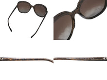 画像をギャラリービューアに読み込む, CHANEL シャネル オーバル サングラス ブラウン ラメ ココマーク プラスチック アイウェア 小物 ロゴ カラーレンズ 56☐19 5320 美品 中古 4b002388
