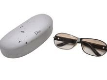 画像をギャラリービューアに読み込む, CHRISTIAN DIOR クリスチャンディオール サングラス DTFYP サイズ64◻︎09 135 ロゴ ブラウン オレンジ シルバー 美品 中古 4b002389