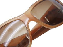 画像をギャラリービューアに読み込む, PRADA プラダ サングラス アイウェア ブランドロゴ SPR01 プラスチック メタル ブラウン サイズ 59◻︎15 135 美品 中古 4b002391