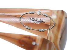 画像をギャラリービューアに読み込む, PRADA プラダ サングラス アイウェア ブランドロゴ SPR01 プラスチック メタル ブラウン サイズ 59◻︎15 135 美品 中古 4b002391
