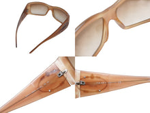 画像をギャラリービューアに読み込む, PRADA プラダ サングラス アイウェア ブランドロゴ SPR01 プラスチック メタル ブラウン サイズ 59◻︎15 135 美品 中古 4b002391