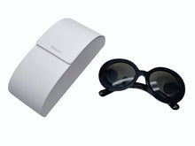 画像をギャラリービューアに読み込む, 極美品 PRADA プラダ デザインフレーム サングラス ミニマル バロックシリーズ SPR27N ブラック サイズ55◻︎22 135 中古 4b002392