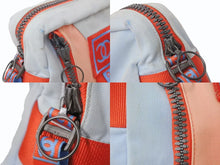 Load image into Gallery viewer, CHANEL シャネル スポーツライン ショルダーバッグ 7番台 ココマーク ナイロンキャンバス ブルー レッド 良品 中古 4b002395