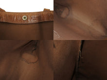 画像をギャラリービューアに読み込む, CELINE セリーヌ トートバッグ マカダム柄 ベージュ ブラウン PVC レザー ゴールド金具 良品 中古 4b002398