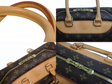 Load image into Gallery viewer, LOUIS VUITTON ルイヴィトン モノグラム ドーヴィル ハンドバッグ M47270 ブラウン ロゴ 鞄 美品 中古 4b002399