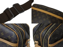画像をギャラリービューアに読み込む, LOUIS VUITTON ルイヴィトン リポーターPM ショルダーバッグ M45254 モノグラム ブラウン ゴールド金具 美品 中古 4b002401