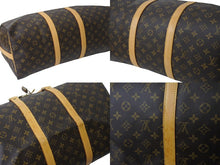 画像をギャラリービューアに読み込む, LOUIS VUITTON ルイヴィトン モノグラム キーポルバンドリエール50 ブラウン M41416 ボストンバッグ 旅行バッグ ロゴ ゴールド金具 美品 中古 4b002403
