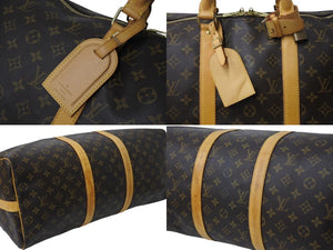 LOUIS VUITTON Keepall Bandouliere 50 Monogram Canvas M41416 Boston Bag Good Used 4b002404