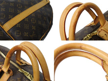 画像をギャラリービューアに読み込む, LOUIS VUITTON ルイヴィトン キーポル バンドリエール 50 モノグラムキャンバス M41416 ボストンバッグ 良品 中古 4b002404