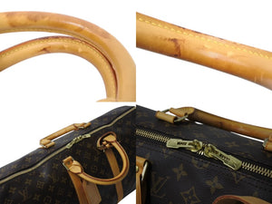 LOUIS VUITTON Keepall Bandouliere 50 Monogram Canvas M41416 Boston Bag Good Used 4b002404
