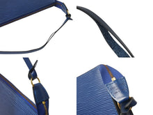 画像をギャラリービューアに読み込む, 極美品 LOUIS VUITTON ルイヴィトン ポシェット アクセソワール ワンショルダーバッグ M52945 エピ レザー ブルー 中古 4b002406