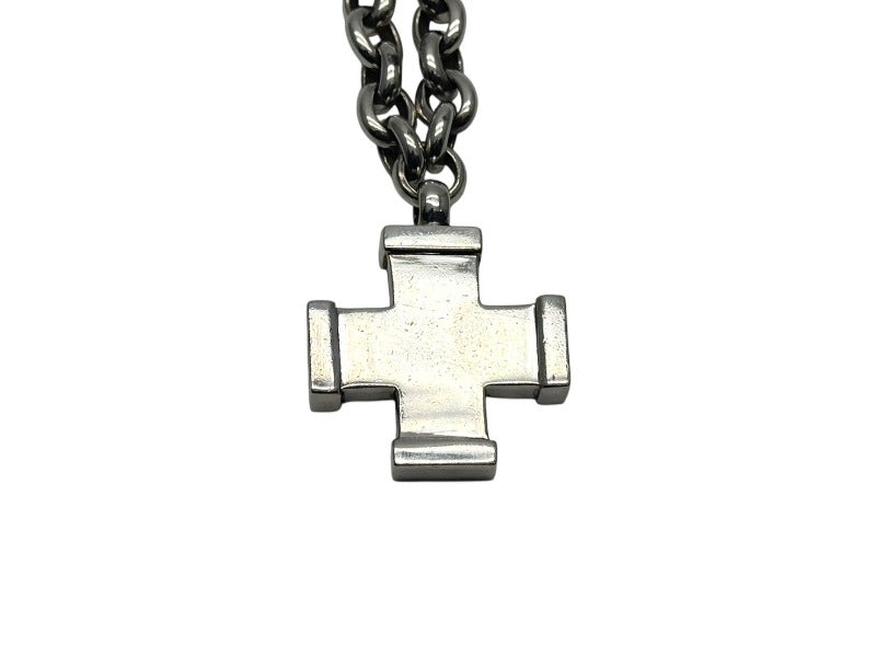 TIFFANY&Co. ティファニー クロス ネックレス 重量約114.0g 925刻印 十字架 シルバー925 アクセサリー 小物 美品 中古 4b002415