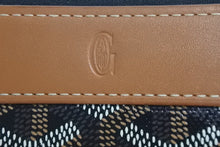 画像をギャラリービューアに読み込む, 極美品 GOYARD ゴヤール マティニョンPM ラウンドファスナー 財布 ブラック ブラウン PVCコーティングキャンバス レザー 中古 4b002417