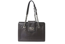 Load image into Gallery viewer, CHANEL シャネル ボーイシャネル チェーンワンショルダーバッグ 15番台 ココマーク カーフレザー ブラウン 美品 中古 4b002418