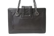 Load image into Gallery viewer, CHANEL シャネル ボーイシャネル チェーンワンショルダーバッグ 15番台 ココマーク カーフレザー ブラウン 美品 中古 4b002418