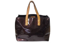Load image into Gallery viewer, LOUIS VUITTON ルイヴィトン モノグラムヴェルニ リードPM ハンドバッグ M91993 モノグラムヴェルニ アマラント ゴールド金具 美品 中古 4b002427