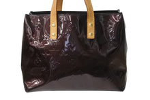 Load image into Gallery viewer, LOUIS VUITTON ルイヴィトン モノグラムヴェルニ リードPM ハンドバッグ M91993 モノグラムヴェルニ アマラント ゴールド金具 美品 中古 4b002427
