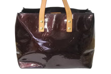 Load image into Gallery viewer, LOUIS VUITTON ルイヴィトン モノグラムヴェルニ リードPM ハンドバッグ M91993 モノグラムヴェルニ アマラント ゴールド金具 美品 中古 4b002427